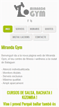 Mobile Screenshot of mirandagym.com
